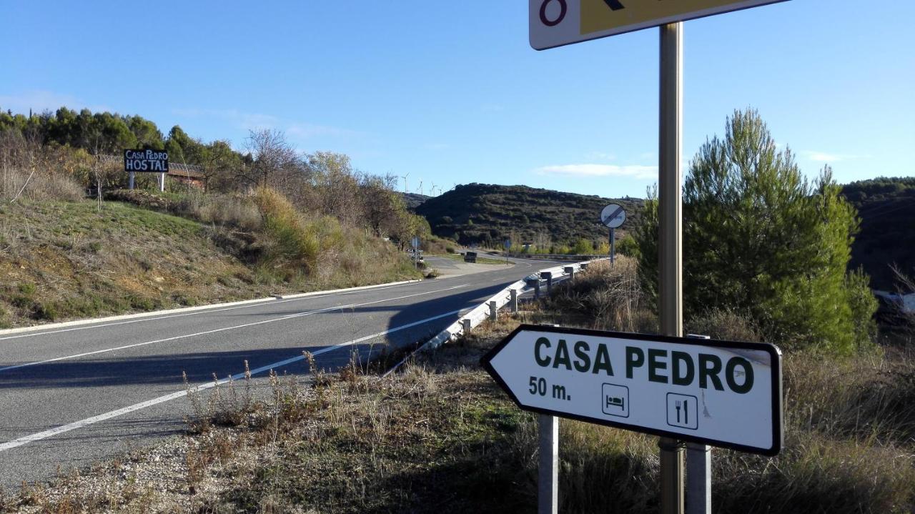 Hostal Rural Casa Pedro San Martín de Unx エクステリア 写真