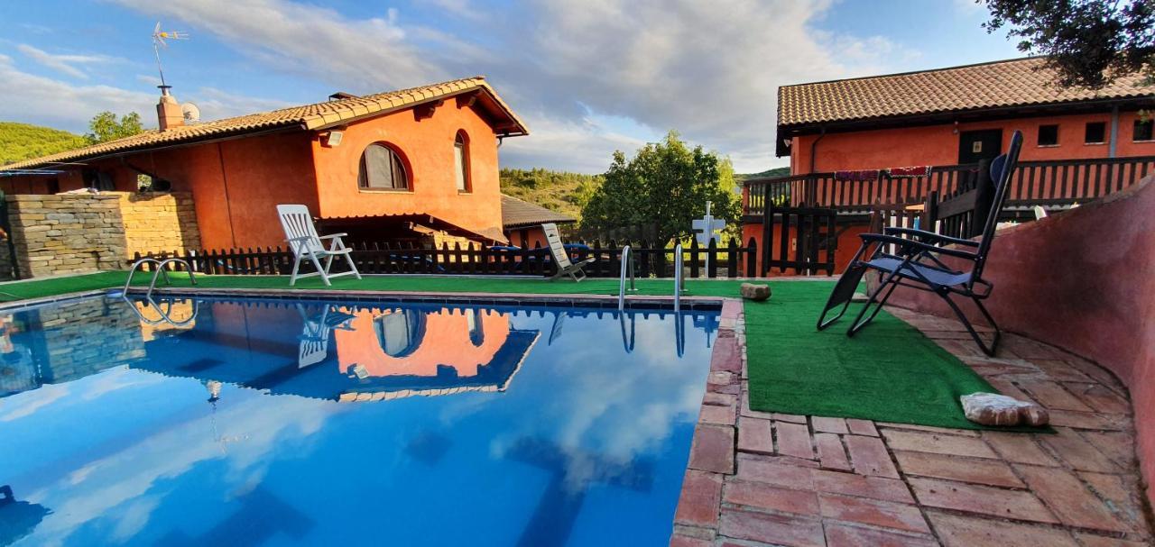 Hostal Rural Casa Pedro San Martín de Unx エクステリア 写真